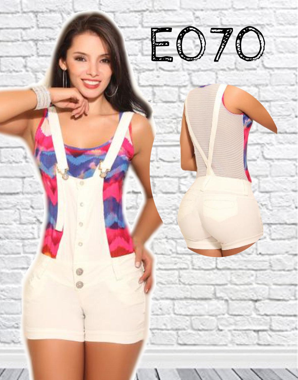 Ref. 005 -E070 Enterizo Sexy - Ropa Colombiana