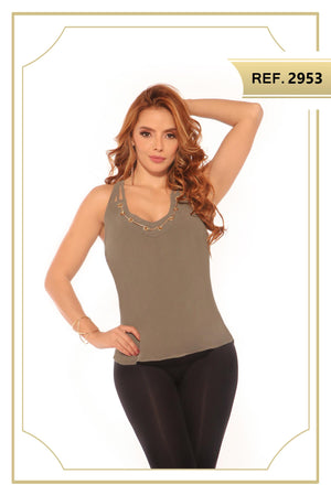 Ref. 015 -2953 Blusa Sexy Dama - Ropa Colombiana