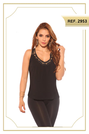 Ref. 015 -2953 Blusa Sexy Dama - Ropa Colombiana