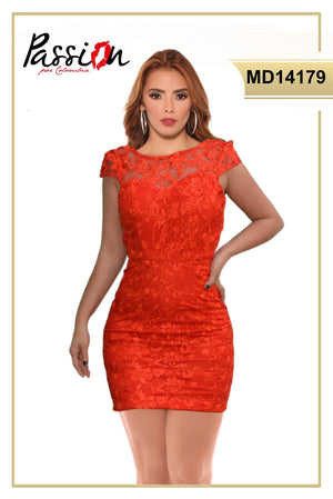 Ref. 003 -MD14179 Vestido Largo de Fiesta de Temporada - Ropa Colombiana