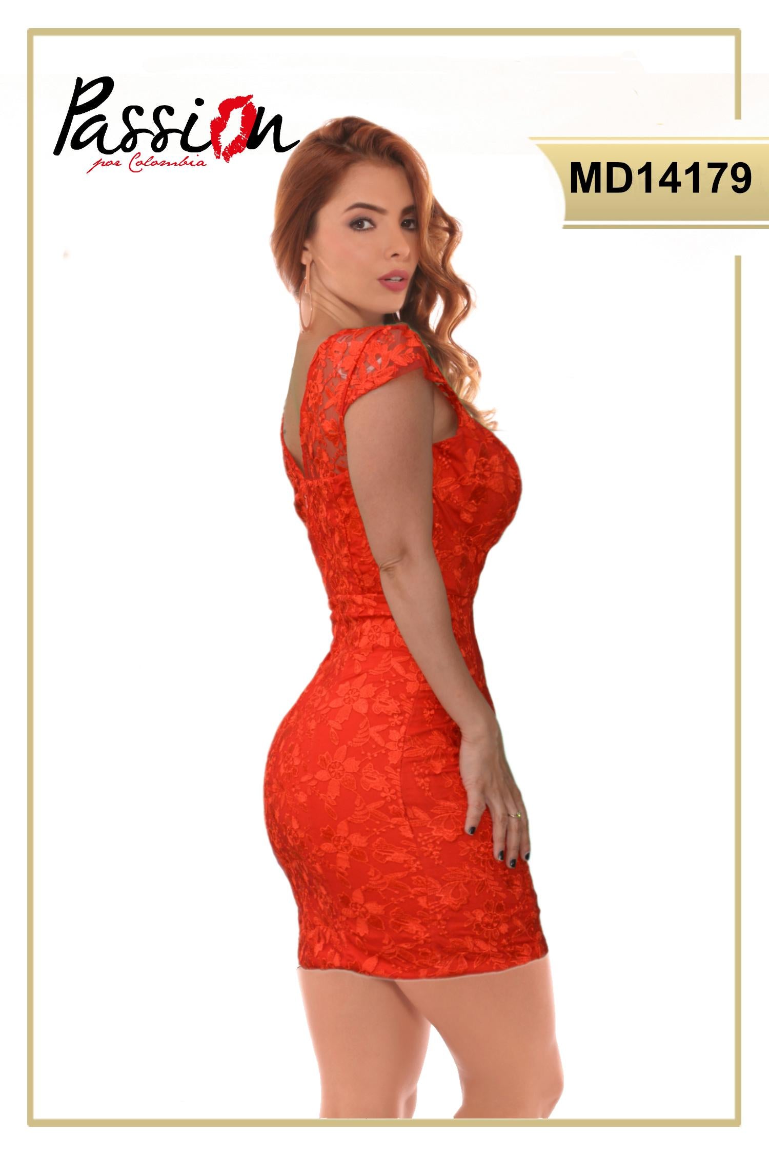Ref. 003 -MD14179 Vestido Largo de Fiesta de Temporada - Ropa Colombiana
