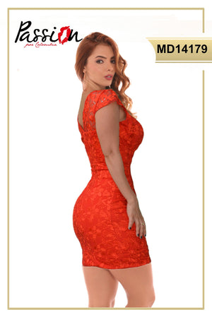 Ref. 003 -MD14179 Vestido Largo de Fiesta de Temporada - Ropa Colombiana
