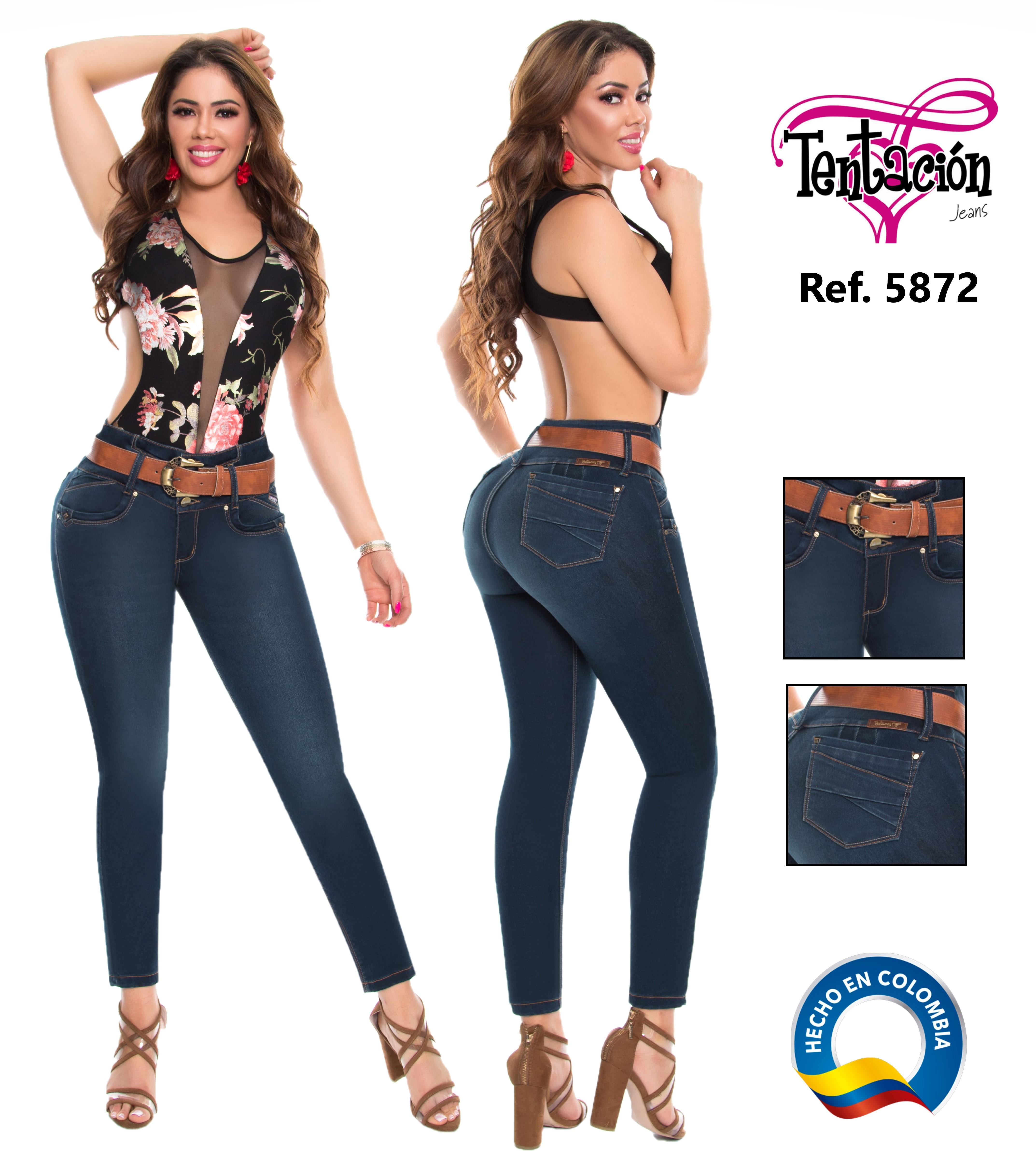 Ref. 041 -5872 Colombian push up fashion jean
