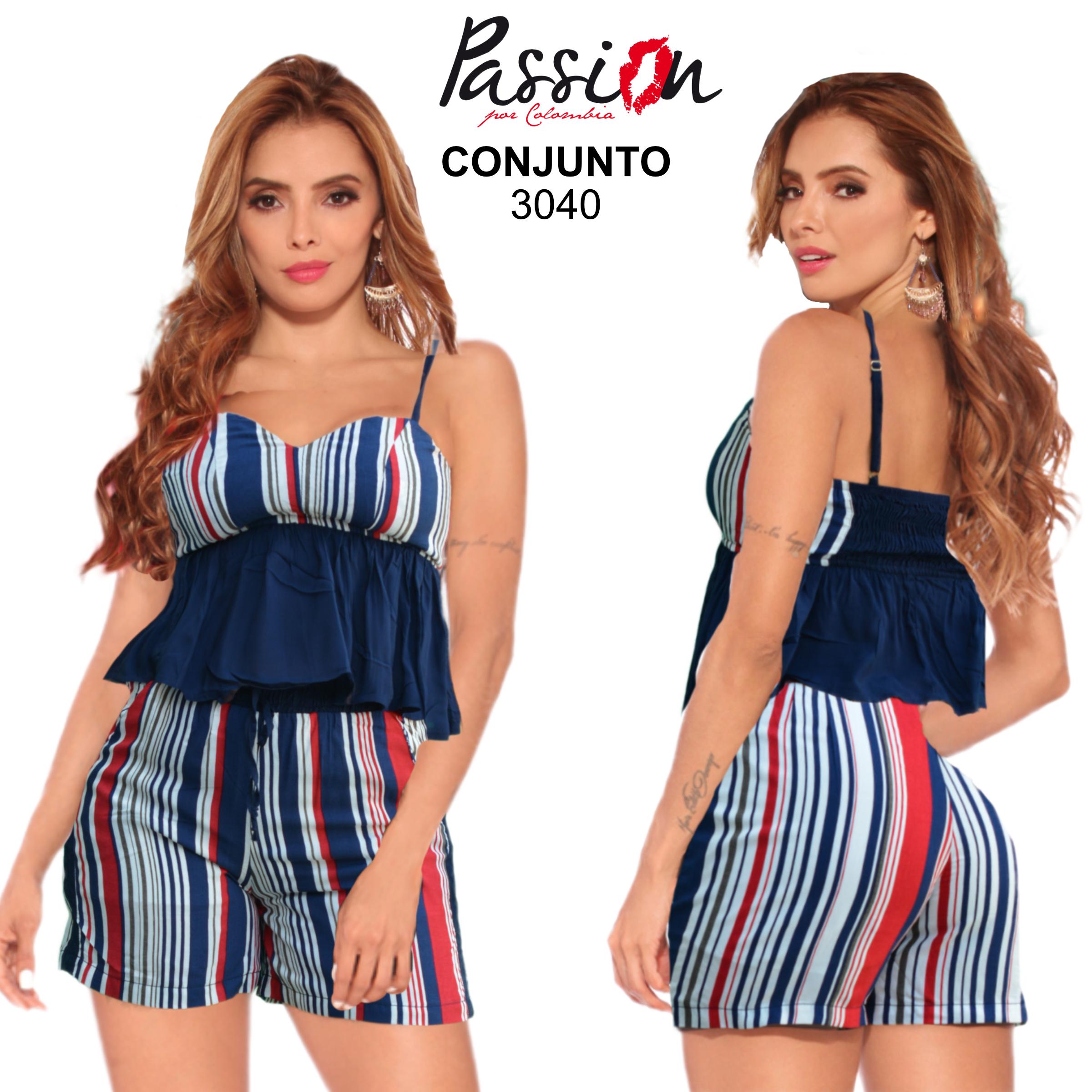Ref. 040 -3040 CONJUNTO CORTO Conjunto Sexy CORTO