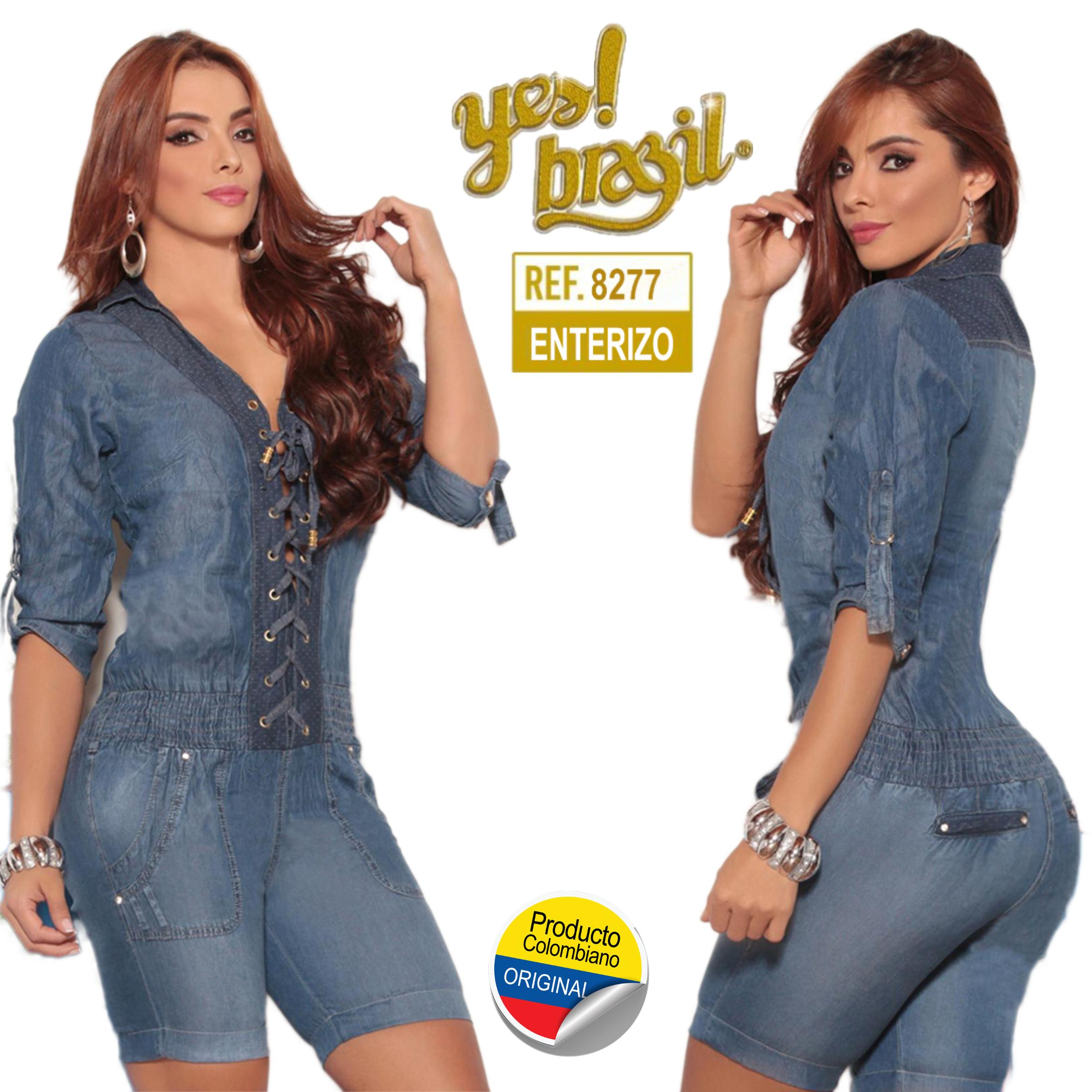 Ref. 015 -8277 ENTERIZO COLOMBIANO YES BRASIL - Ropa Colombiana