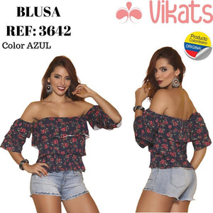 Ref. 015 -3642 Blusa sexy - Ropa Colombiana