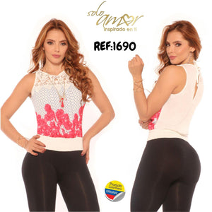Ref. 015 -1690 BLUSAS SEXYS - Ropa Colombiana