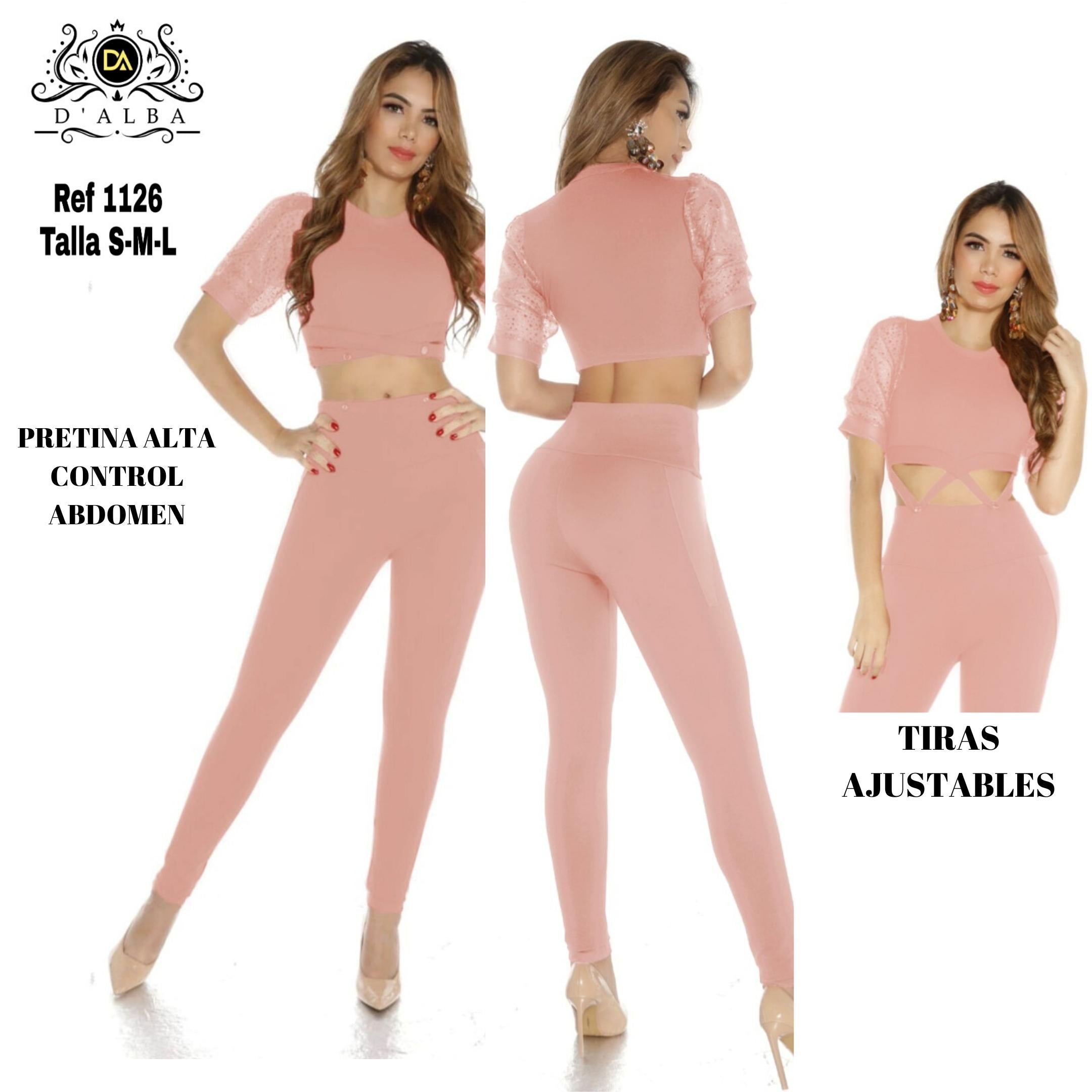 Ref. 058 -DA1126 Conjunto colombiano de pantalon