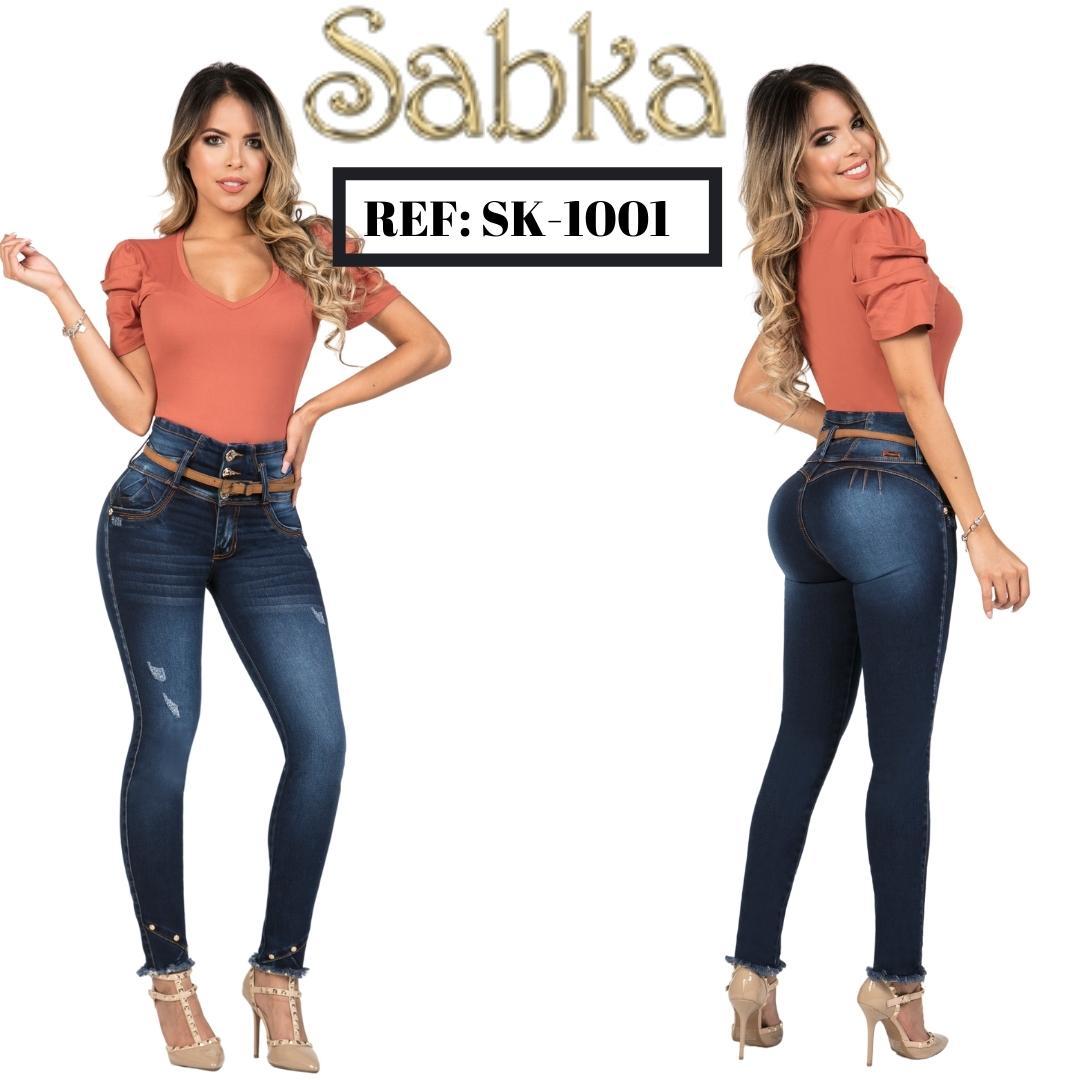 Ref. 069 -SK-1001 Colombian push up jeans