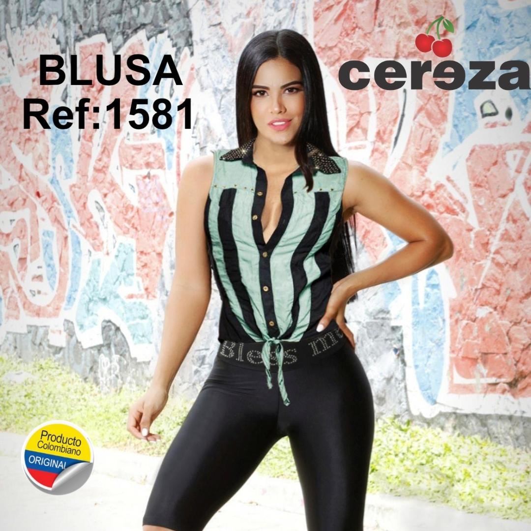 Ref. 004 -1581 Blusa Cereza - Ropa Colombiana