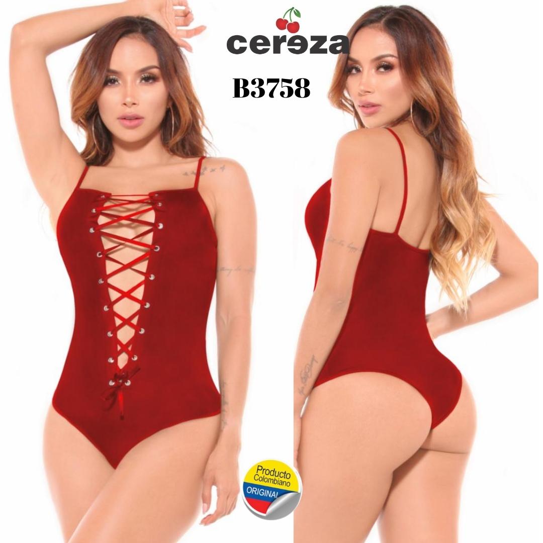 Ref. 004 -B3758 Fantástico Body Colombiano con Diseños Sexys y Atrevidos - Ropa Colombiana