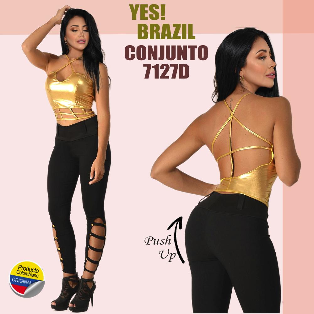 Ref. 005 -7127D Leggins - Ropa Colombiana