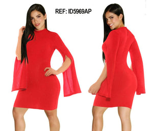 Ref. 003 -ID5969AP Elegante Vestido Americano de Fiesta - Ropa Colombiana