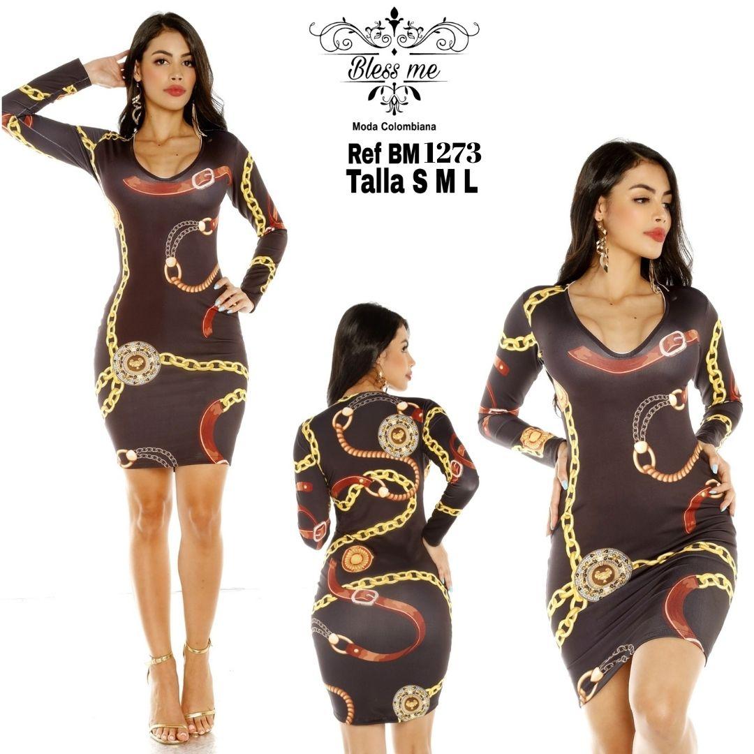 Ref. 058 -BM1273 Vestido de Moda - Ropa Colombiana