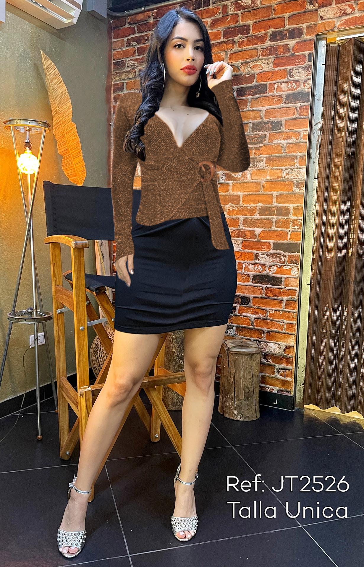 Ref. 003 -JT2526 Blusa de Dama con Exclusivo diseños - Ropa Colombiana
