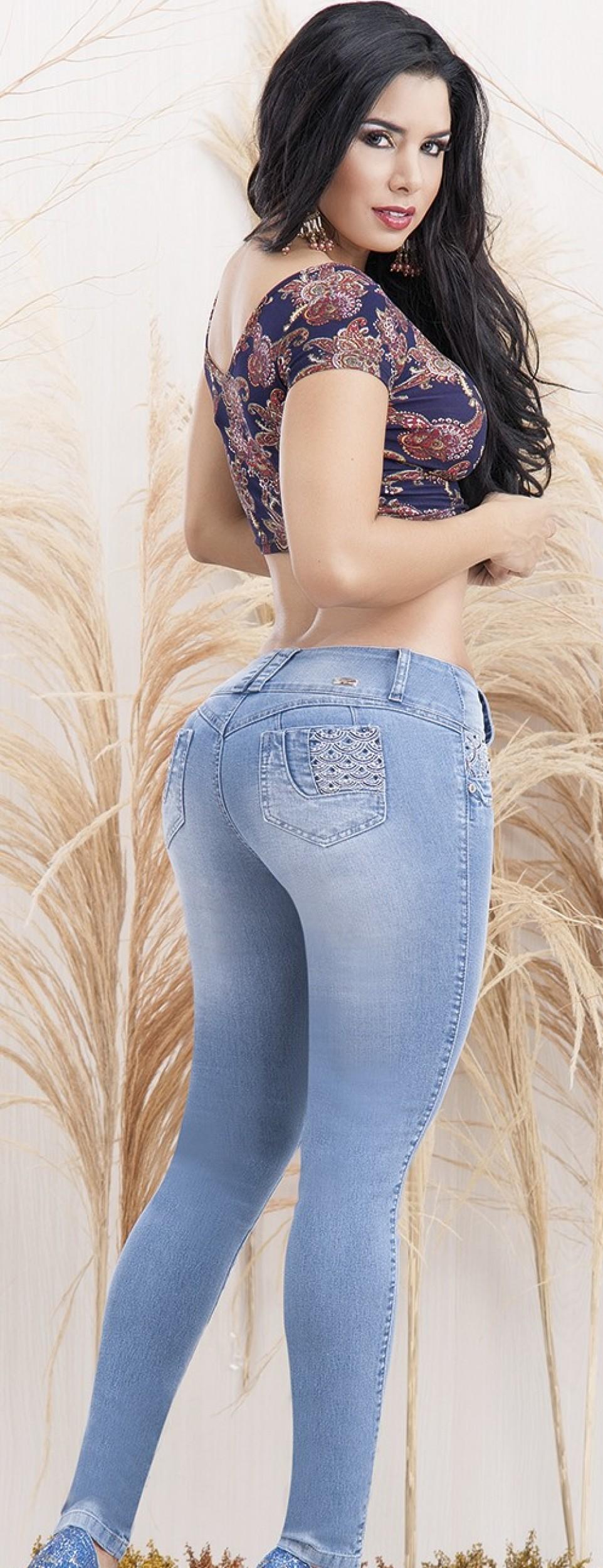 Ref. 001 -7888 Jean Inimitable Belleza - Ropa Colombiana