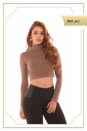Ref. 003 -0447 Blusa hermosa de moda - Ropa Colombiana