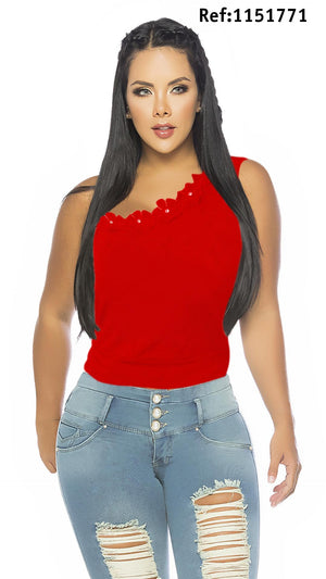 Ref. 045 -1151771 Blusa boutique colombiana - Ropa Colombiana