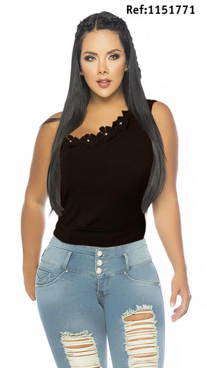 Ref. 045 -1151771 Blusa boutique colombiana - Ropa Colombiana