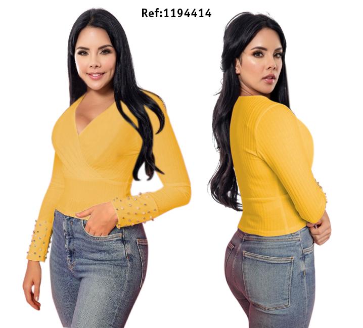 Ref. 045 -1194414 Blusa boutique Colombiana - Ropa Colombiana