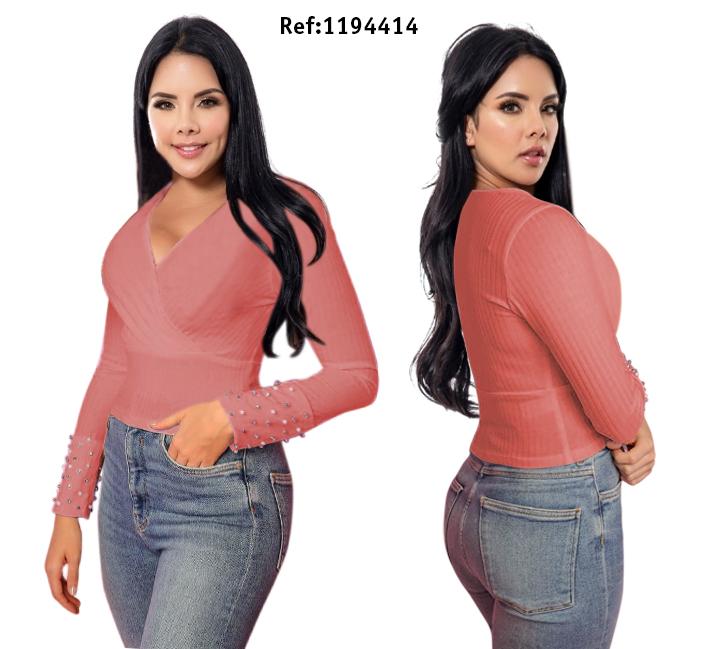 Ref. 045 -1194414 Blusa boutique Colombiana - Ropa Colombiana