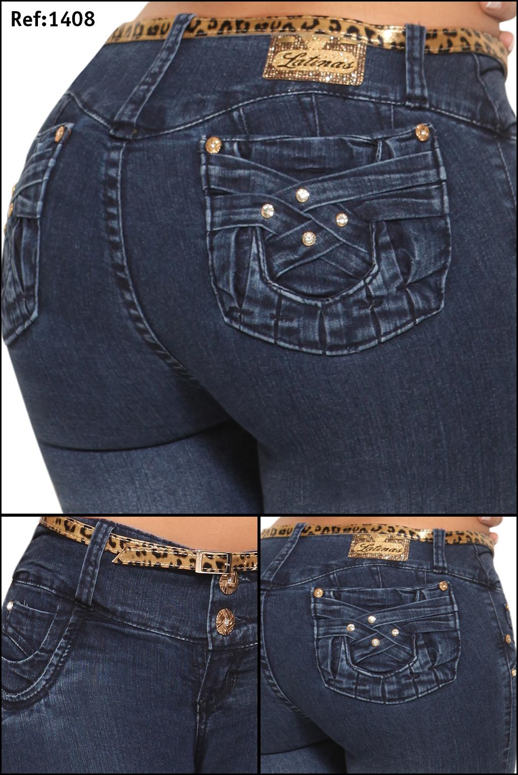 Ref. 006 -1408 Jean de moda - Ropa Colombiana