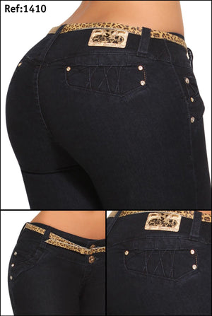 Ref. 006 -1410 Jean Levanta cola Colombiano - Ropa Colombiana