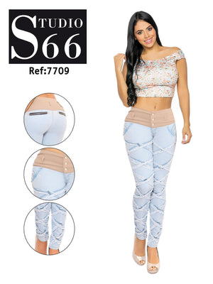 Ref. 006 -7709 Jean belleza Irresistible - Ropa Colombiana