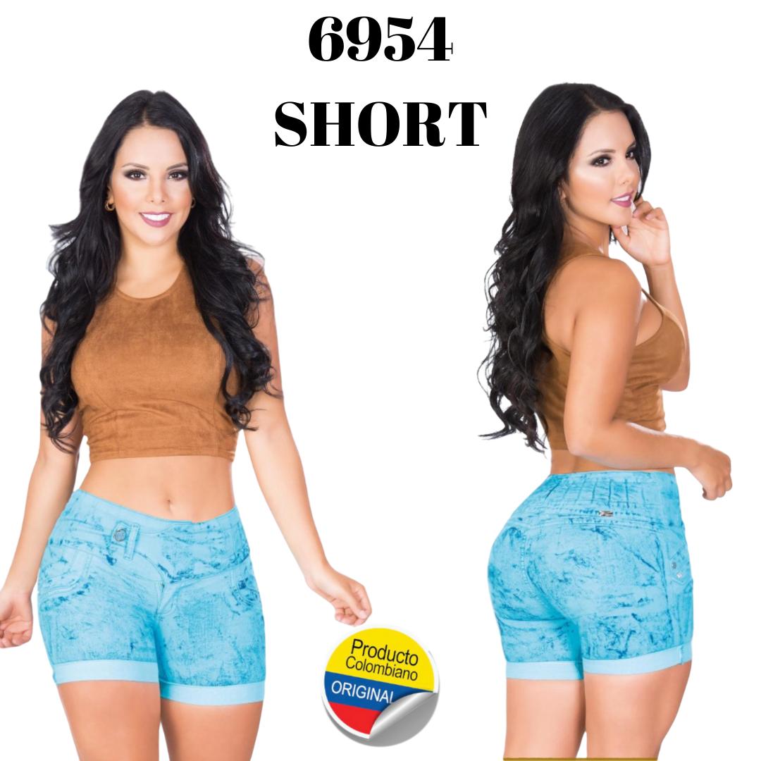 Ref. 001 -6954-S Short levanta cola colombiano - Ropa Colombiana