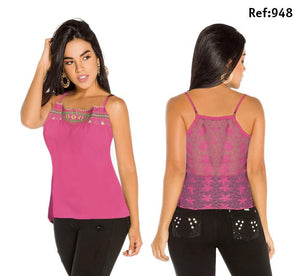 Ref. 015 -948 BLUSA DAMA - Ropa Colombiana