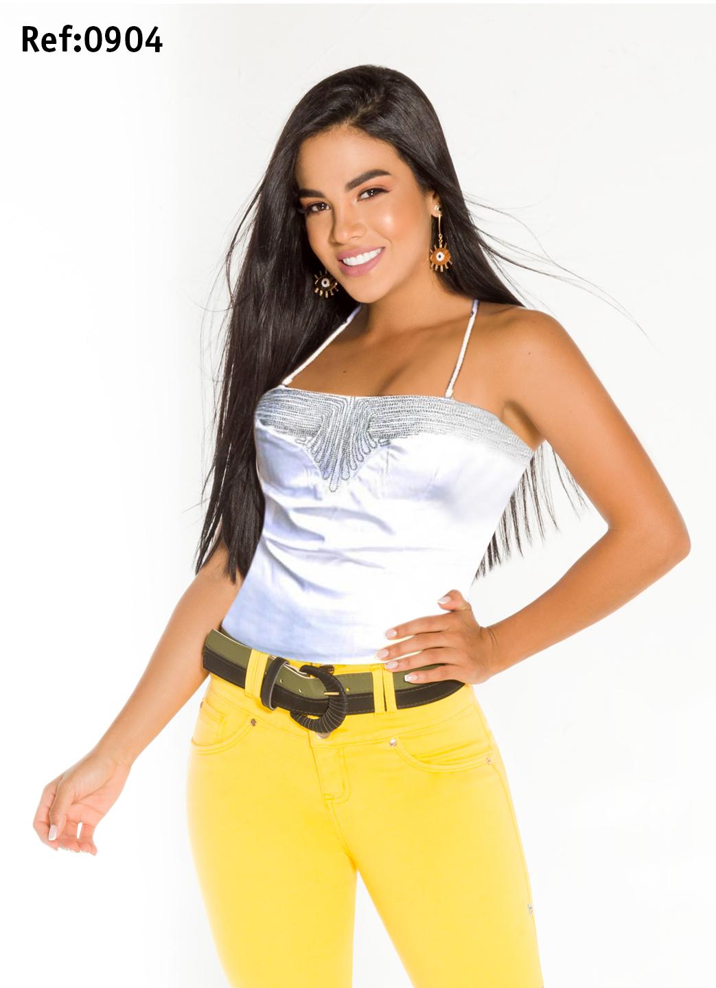 Ref. 003 -MO0904 Blusa Sexy Dama - Ropa Colombiana