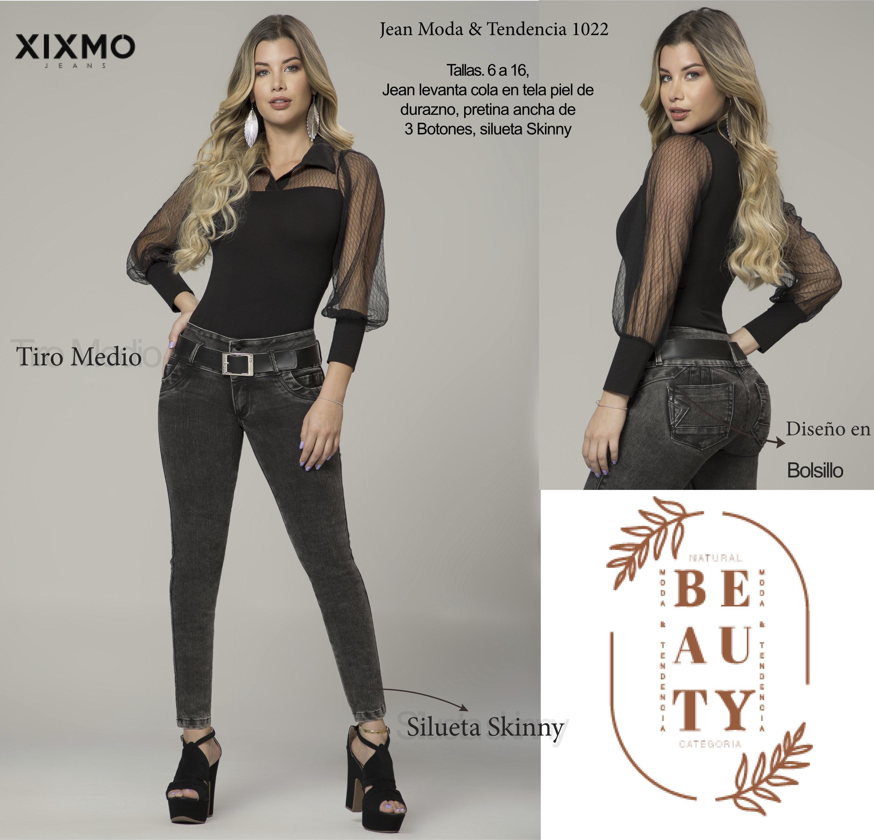 Ref. 072 -X1022 Colombian Push up Jeans