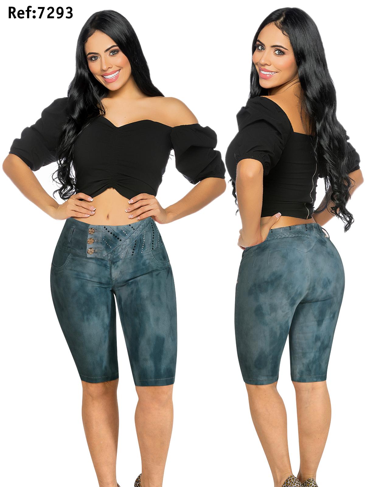 Ref. 001 -907293 Capri Con Desgastes - Ropa Colombiana