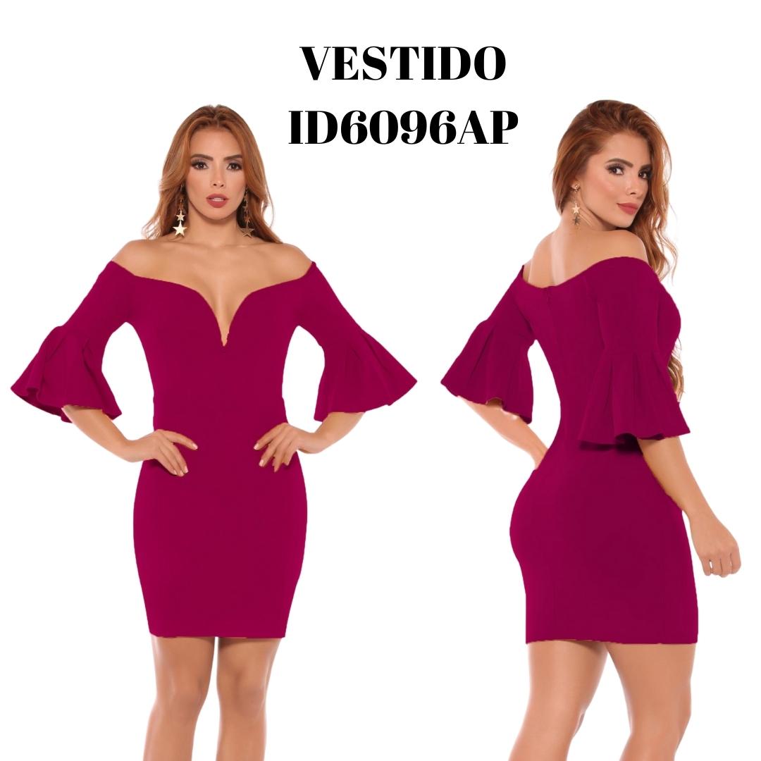 Ref. 003 -ID6096AP Vestido de fiesta - Ropa Colombiana