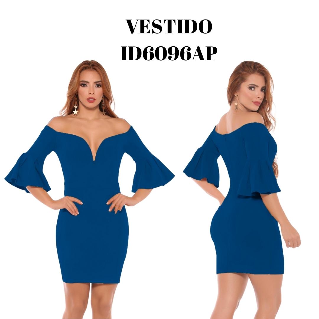 Ref. 003 -ID6096AP Vestido de fiesta - Ropa Colombiana