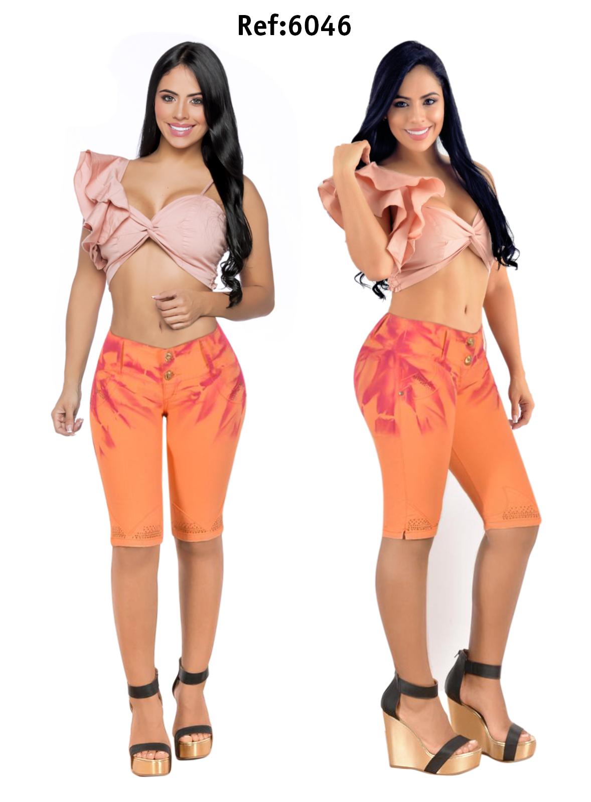 Ref. 006 -6046 Capri Colombiano Deseo Jeans - Ropa Colombiana