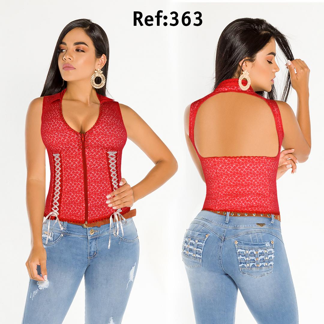 Ref. 003 -0363  Corsette Colombia es Passion - Ropa Colombiana