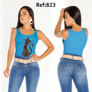 Ref. 003 -823 Blusa - Ropa Colombiana