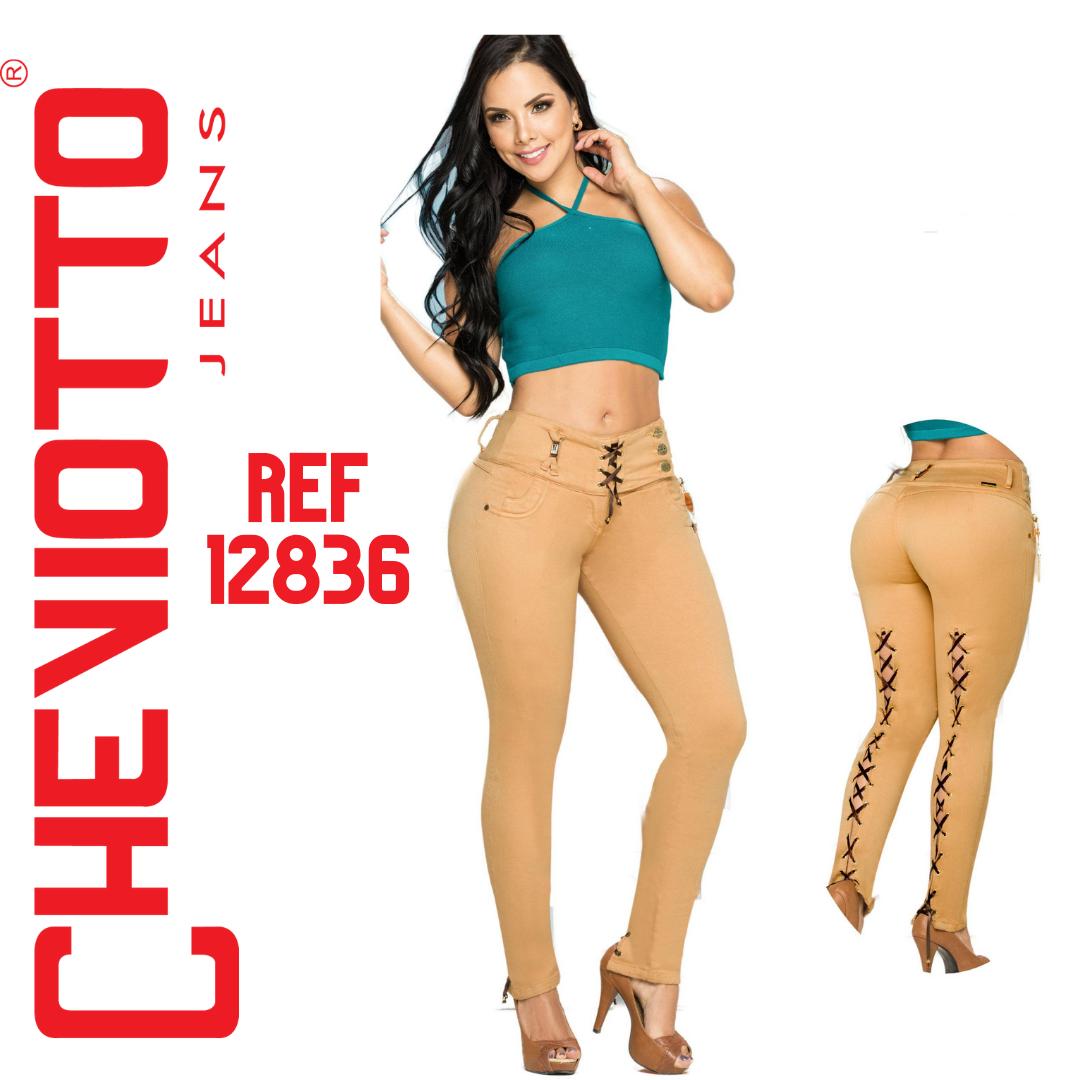 Ref. 001 -12836 Jeans Sin Bolsillos - Ropa Colombiana