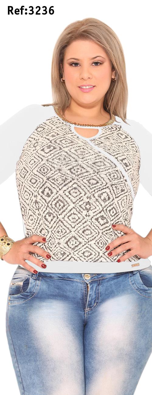 Ref. 015 -3236 BLUSA SEXY DAMA - Ropa Colombiana