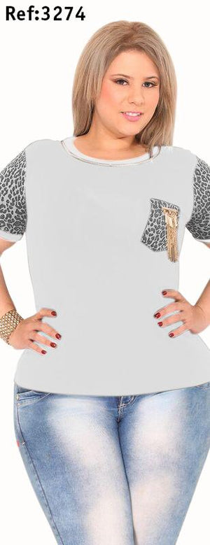 Ref. 015 -3274 BLUSA SEXY DAMA VIKATS - Ropa Colombiana