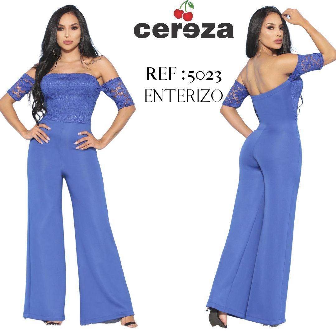 Ref. 004 -5023 Enterizo Colombiano de Moda - Ropa Colombiana