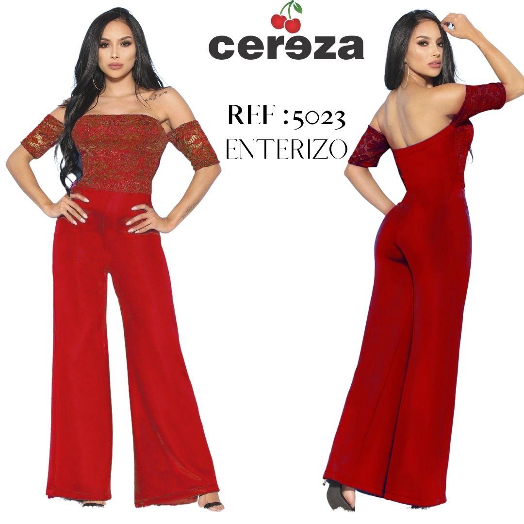 Ref. 004 -5023 Enterizo Colombiano de Moda - Ropa Colombiana