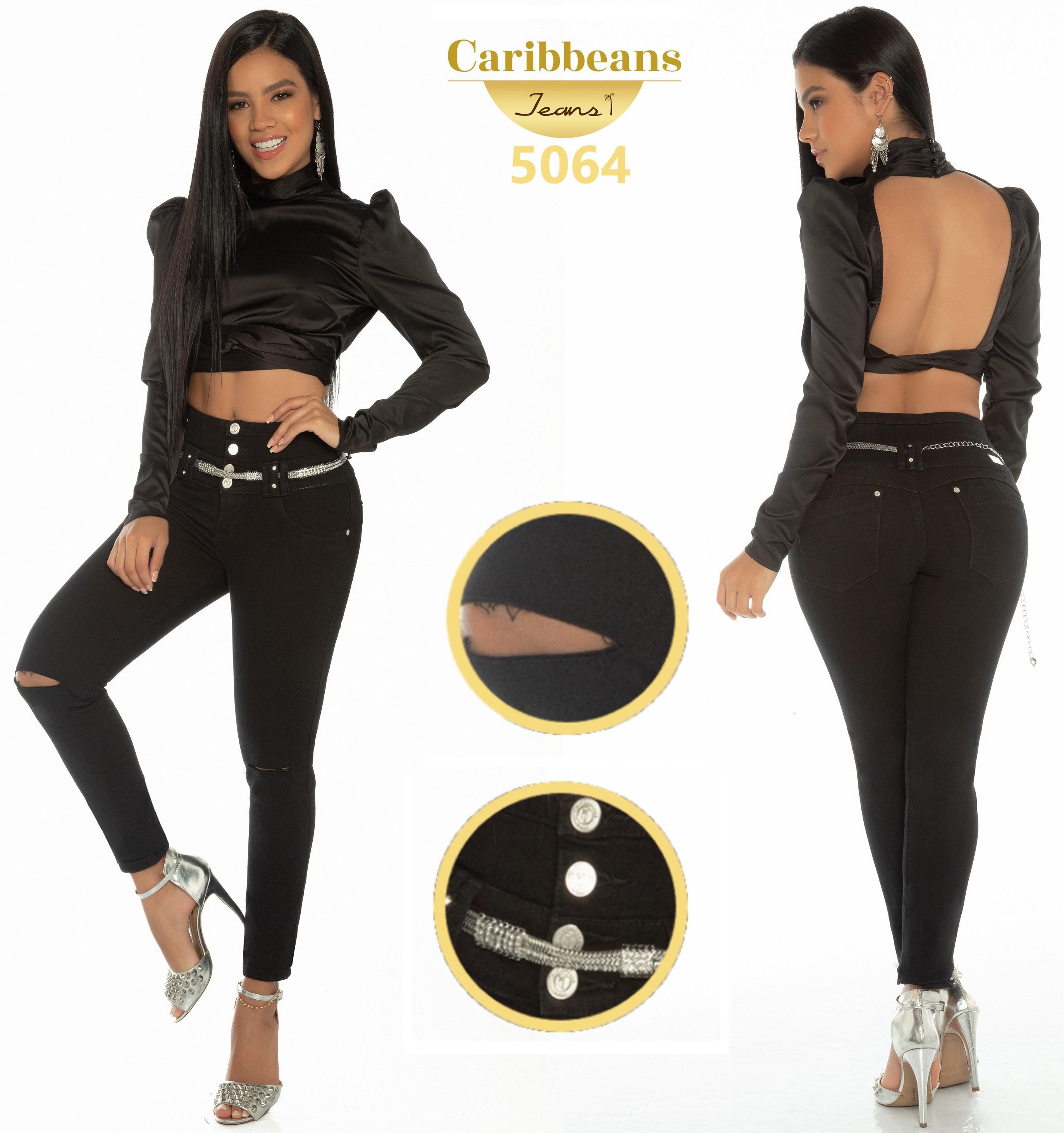 Ref. 041 -CB5064 Jean Push Up Colombiano - Ropa Colombiana