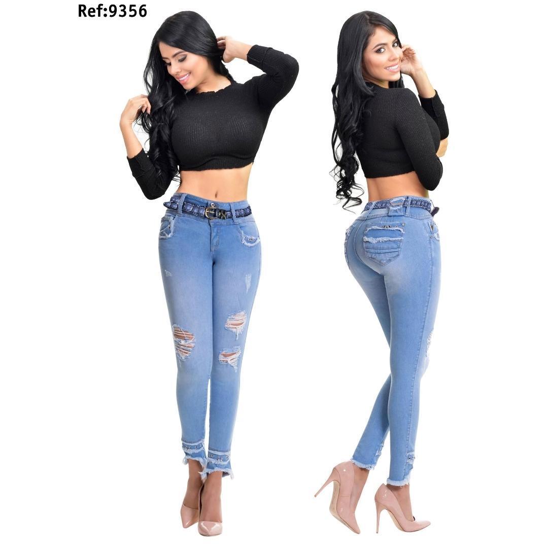 Ref. 041 -9356 Jean Levancola de dama Colombiano - Ropa Colombiana