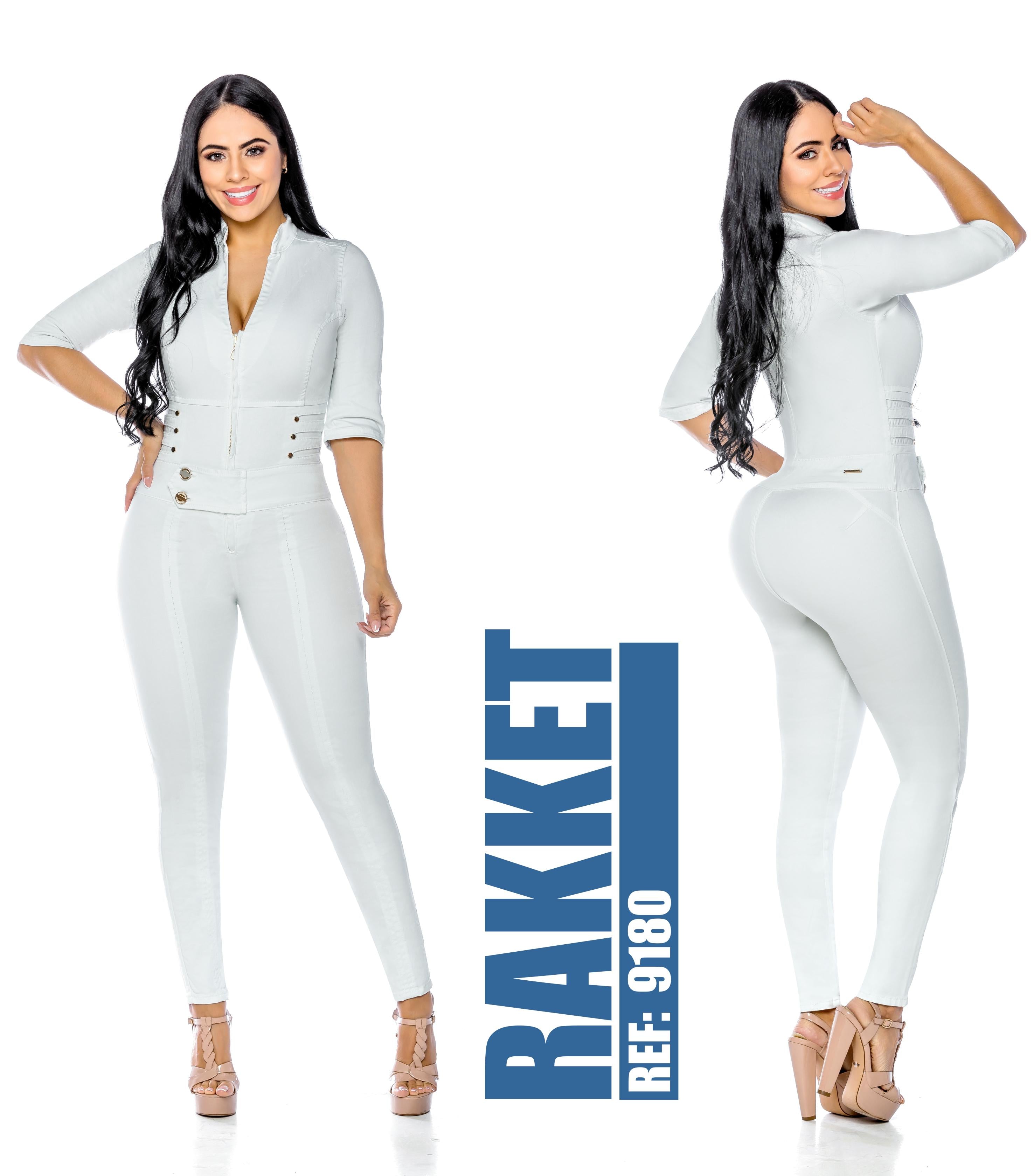 Ref. 006 -9180 Enterizo vaquero push up - Ropa Colombiana