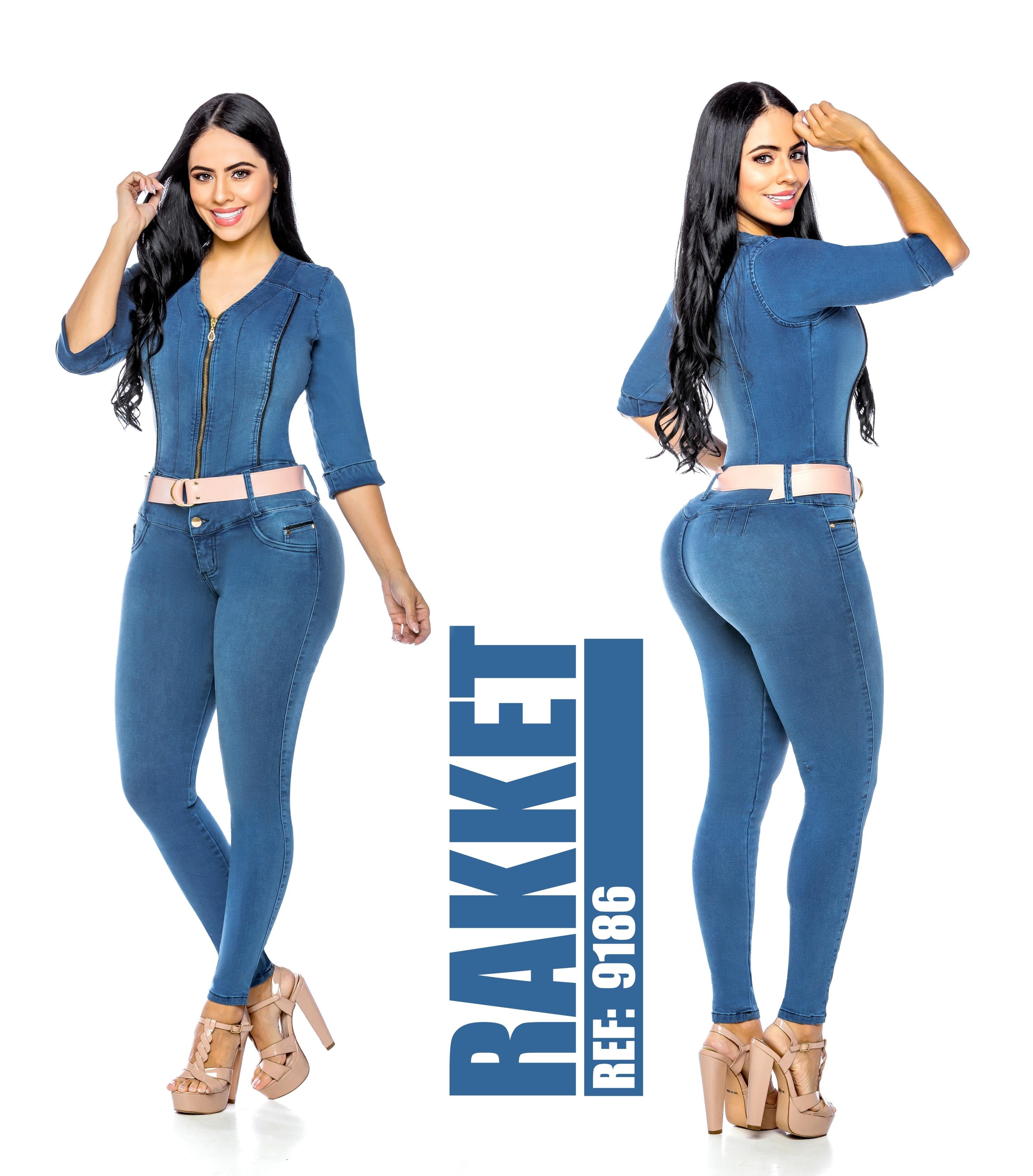 Ref. 006 -9186 Enterizo vaquero levantacola - Ropa Colombiana