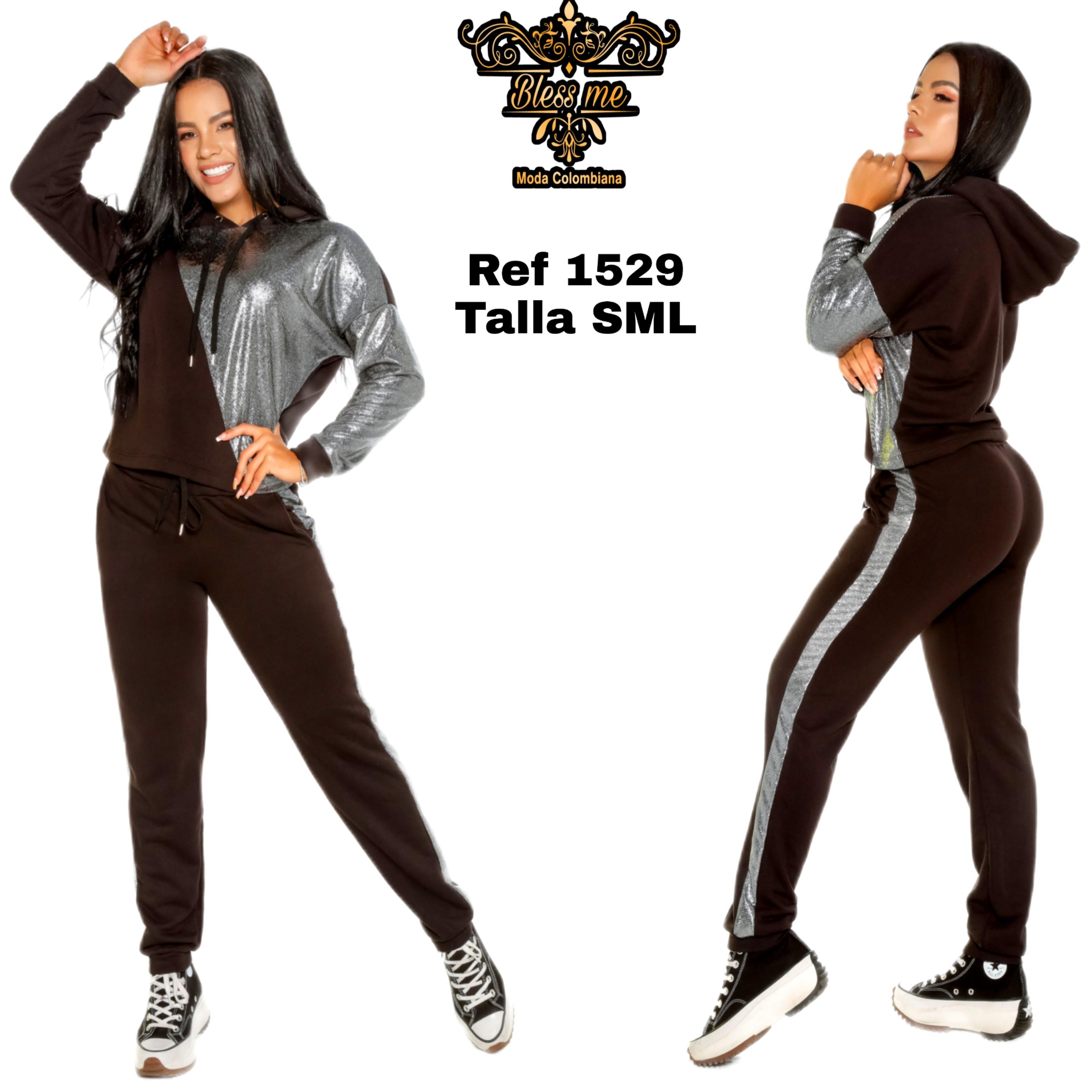Ref. 058 -BM1529 Conjuntos Colombiano de pantalon con chaqueta Moderno y Exclusivo - Ropa Colombiana