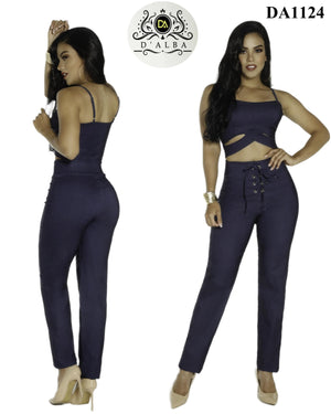 Ref. 058 -DA1124 Conjunto pantalón - Ropa Colombiana