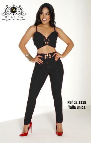 Ref. 058 -DA1118 Conjunto pantalón - Ropa Colombiana